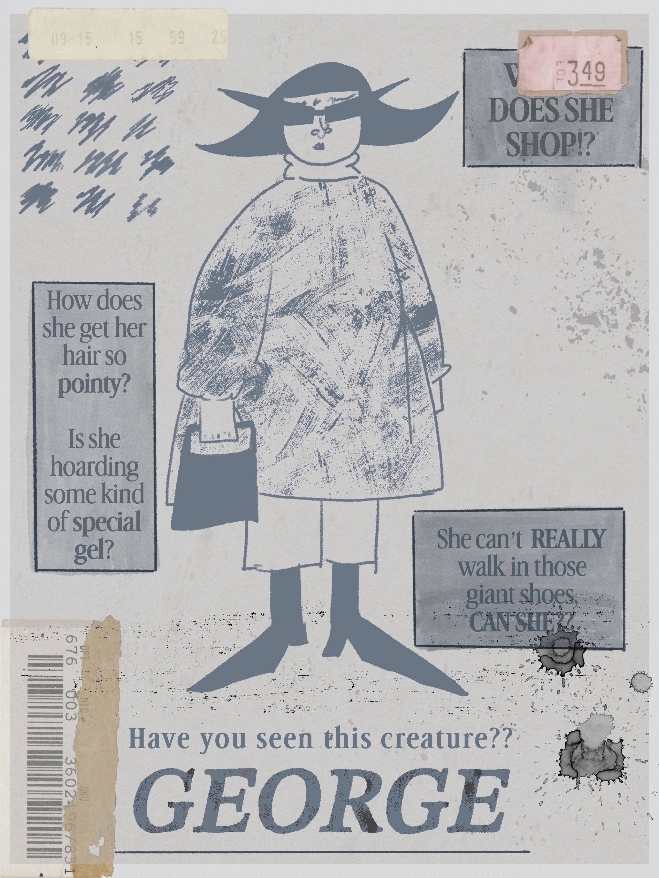 cover with George's face on it