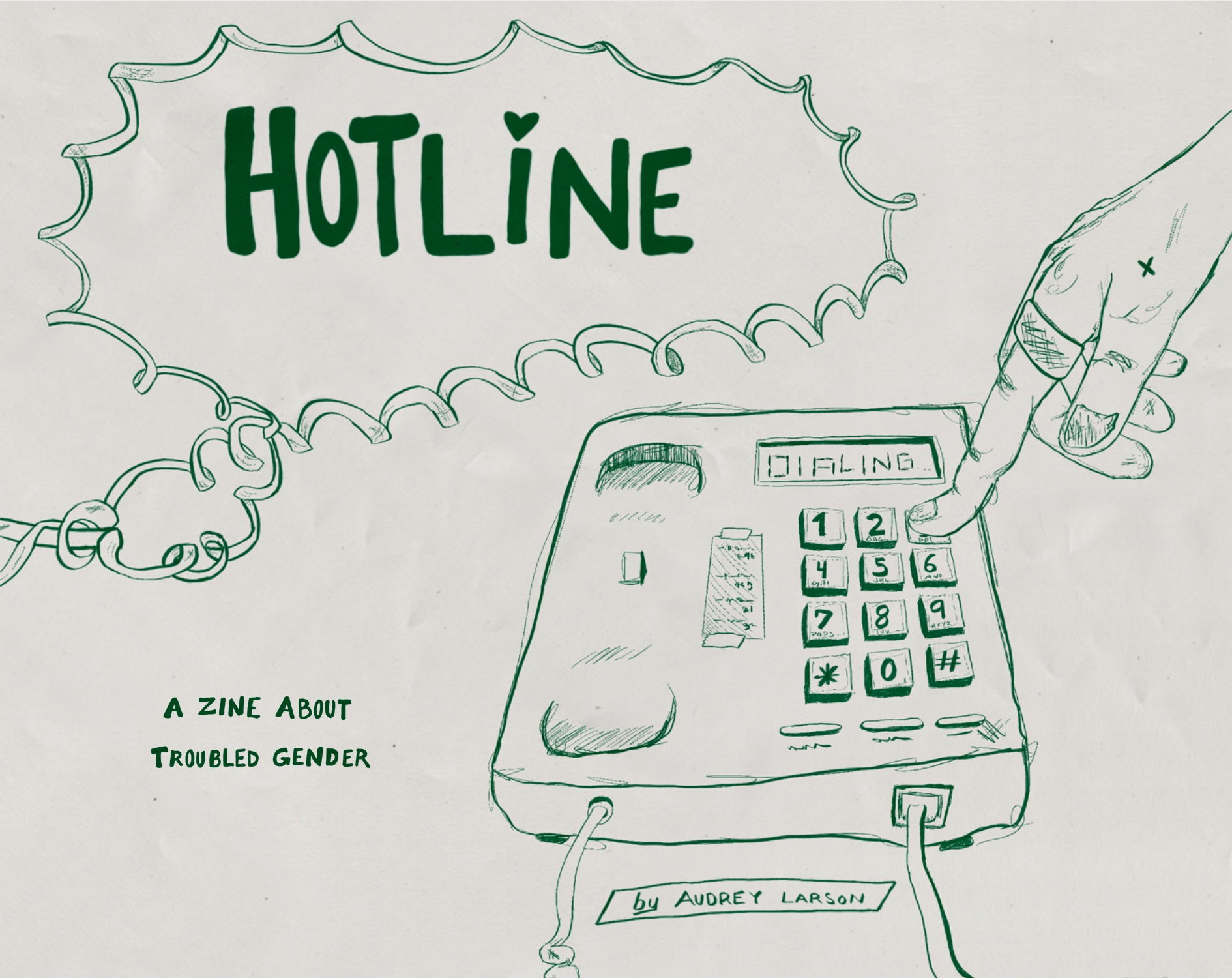 cover for zine 